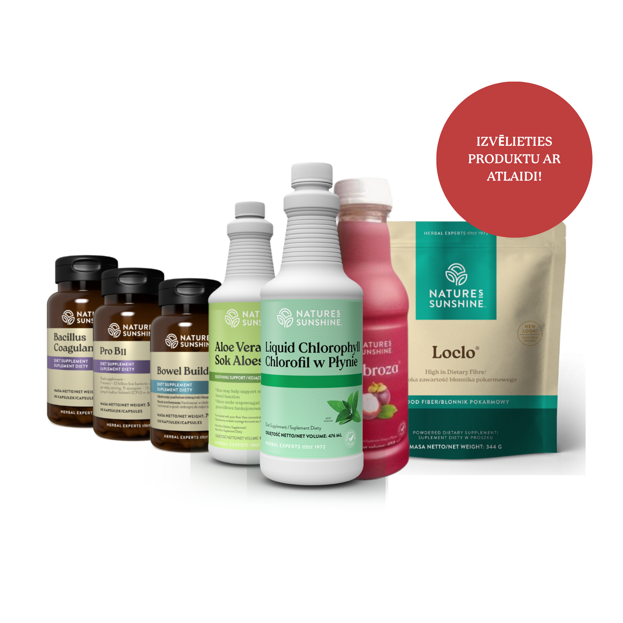 Veselīgas zarnas Komplekts