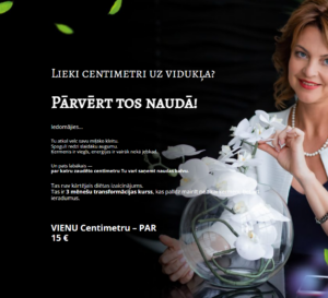 Veselības programma: Lieki centimetri uz vidukļa? Pārvērt tos naudā!