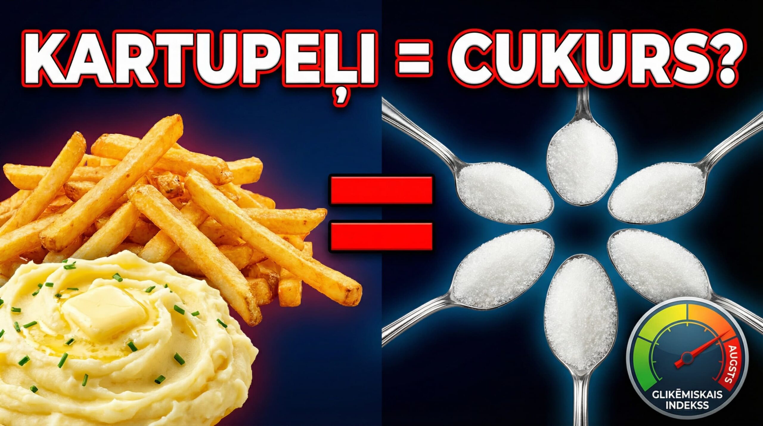 Kartupeļi un svars: kāpēc glikēmiskais indekss ir svarīgāks par kalorijām