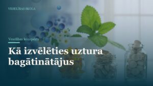 Kā izvēlēties uztura bagātinātājus