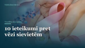 10 ieteikumi pret vēzi sievietēm