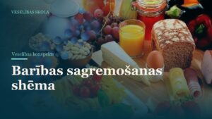 Barības sagremošanas shēma